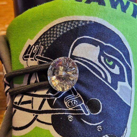 Seattle Seahawks Hand Made Coffee Cup Cozie Wrap - Picture 6 of 10